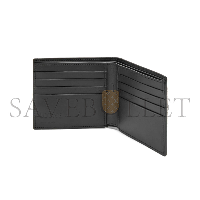 L0ew* BIFOLD WALLET IN SOFT GRAINED CALFSKIN C660302X05 (11*9.9*1.8cm)